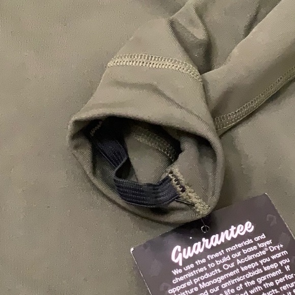 PolarMax 4.0 HEAVYWEIGHT ZIP MOCK - OD Green - Picture 8 of 15